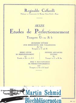 16 Etudes de Perfectionnement - Etüden zur Erreichung der Vollendung 