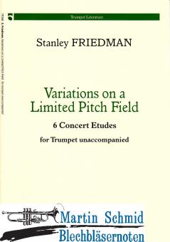 Variations on a Limited Pitch Field - 6 Concert Etudes 