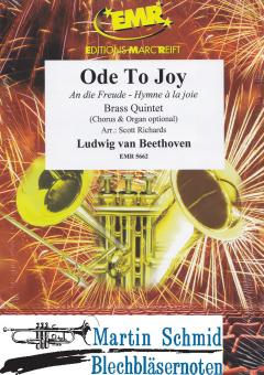 Ode To Joy (Chorus+Organ optional) 