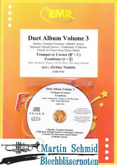 Duet Album Volume 3 (Trumpet in Bb/C.Pos im Violin und Bass-Schlüssel) 