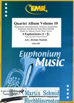 Quartet Album Volume 10 (Piano.Timpani.Percussion optional) 