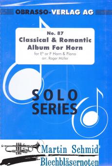 Classical & Romantic Album for Horn (Horn in F/Eb) 