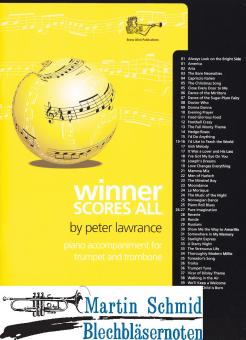 Winner Scores All - 83 well known tunes (Piano accompaniment) 