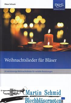 Weihnachtslieder für Bläser (Partitur) 