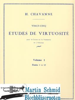 25 Etudes de virtuosité Vol.1 