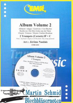 Duet Album Volume 2 (2 Trompeten in Bb/C.Piano/Keyboard/Organ or CD Play Back/Play Along optional) 