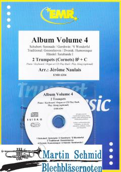 Duet Album Volume 4 (2 Trompeten in Bb/C.Piano/Keyboard/Organ or CD Play Back/Play Along optional) 