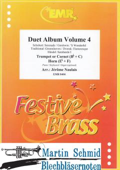 Duet Album Volume 4 (Trompete in Bb/C.Horn In F/Es.Piano/Keyboard/Organ optional) 