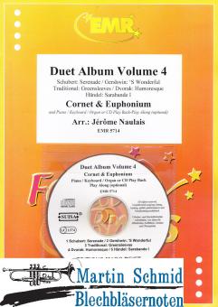 Duet Album Volume 4 (Cornet in Bb.Euphonium.Piano/Keyboard/Organ or CD Play Back/Play Along optional) 