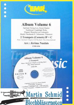 Duet Album Volume 6 (2 Trompeten in Bb/C.Piano/Keyboard/Organ or CD Play Back/Play Along optional) 