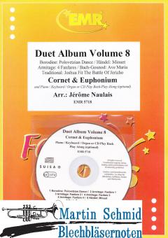 Duet Album Volume 8 (Cornet in Bb.Euphonium.Piano/Keyboard/Organ or CD Play Back/Play Along optional) 