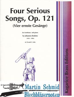 Four Serious Songs op.121 - Vier ernste Gesänge 