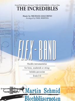 The Incredibles (5-Part Flexible Band and Opt. Strings) (HL Flex-Band) 