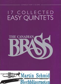 17 Collected Easy Quintets (Score) 