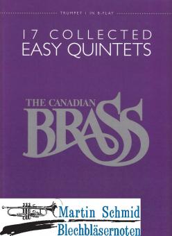 17 Collected Easy Quintets (Trumpet 1 in Bb) 