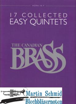 17 Collected Easy Quintets (Horn in F) 