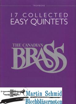 17 Collected Easy Quintets (Trombone) 