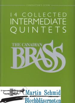 14 Collected Intermediate Quintets (Score) 