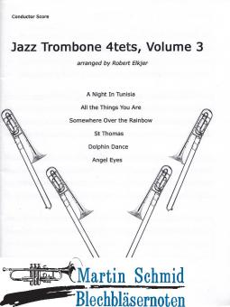 Jazz Tbone 4tets, Volume 3 