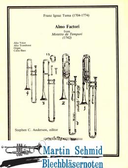 Almo Factori (Alto Voice.Alto Trombone.Organ) 