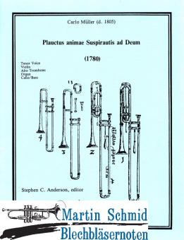Plauctus animae Suspirautis ad Deum (Tenor Voice.Alto Trombone.Violin.Organ) 