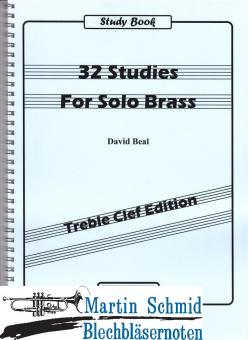 32 Studies for Solo Brass 
