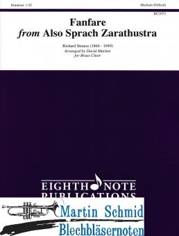 Fanfare from "Also sprach Zarathustra" (444.11.Perc.optional Organ) 