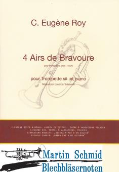 4 Airs de Bravoure pour trompette à clefs (Trp in Bb) 