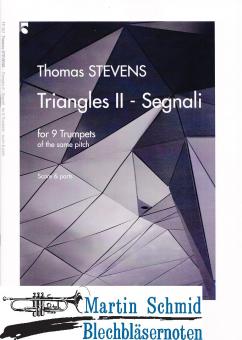 Triangles II - Segnali (9 Trumpets of the same pitch) 