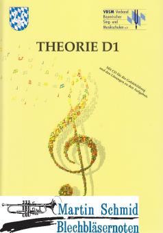 Theorie D1 (Mit CD für die Gehörbildung und den Lösungen zu den Aufgaben) 