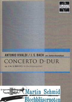 Concerto D-Dur op.3 Nr.9, BWV 972 