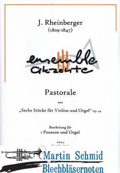 Pastorale aus "Sechs Stücke für Violine und Orgel" op.150 