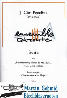 Suite aus "Fünfstimmig blasende Musik)(Version in Bb/C/D-Dur) 