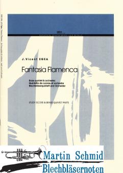 Fantasia Flamenca (Brass Quintet & Orchestra)(Study Score & Solo Parts) 