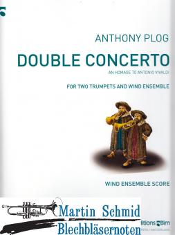 Double Concerto (An Hommage to Antonio Vivaldi) (2 Solo Trumpets and Chamber Orchestra (Strings.Harpsichord.Perc.)) (Score) 