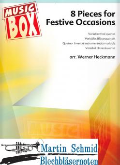 8 Pieces for Festive Occasions (Variables Bläserquartett) 