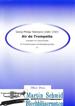 Air de Trompette (Piccolotrompete und Blechbläserquintett) 