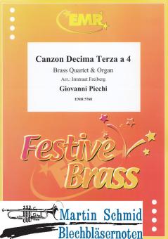 Canzon Decima Terza a 4 (202;220.Organ) 