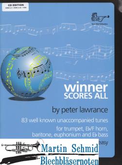 Winner Scores All - 83 well known unaccompanied tunes (Solopart - Horn in F/Es) 