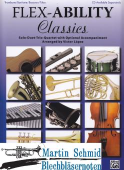 Flex-Ability Classics (Trombone Part)(1-4Pos.kombinierbar mit anderen Instrumentenoder Play-Along) 
