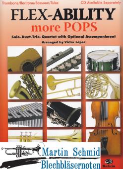 Flex-Ability more Pops (Trombone Part) (1-4Pos.kombinierbar mit anderen Instrumenten oder Play-Along) 