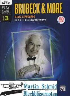 Alfred Jazz Play Along Volume 3 - Brubeck & More 