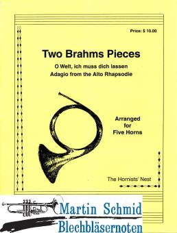 Two Brahms Pieces (5 Hr) 