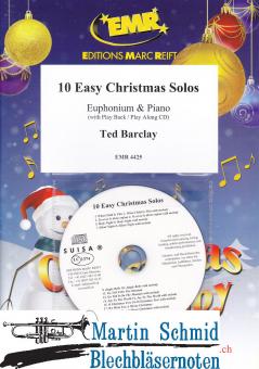 10 Easy Christmas Solos (Piano + Play-Along-CD) 
