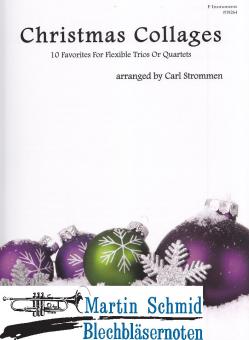 Christmas Collages - 10 Favorites for Flexible Trios or Quartets (SpP in F)(Piano optional) 