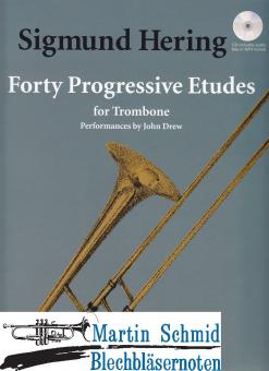 40 Progressive Etudes (with CD - CD includes audio files in MP3 format) 