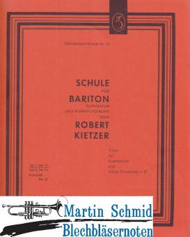 Schule für Baß-Ventilposaune in B im Baßschlüssel Band I 