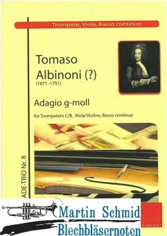 Adagio g-moll (Trp in C.Viola/Violine.Bc) 