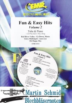 Fun & Easy Hits Vol.2 (CD Play Back/Play Along)(Tuba in C) 