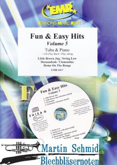 Fun & Easy Hits Vol.5 (CD Play Back/Play Along)(Tuba in C) 